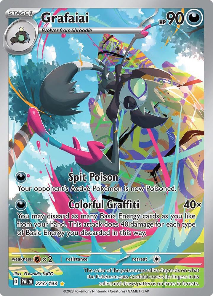 Ceruledge Ex with Grafaiai.