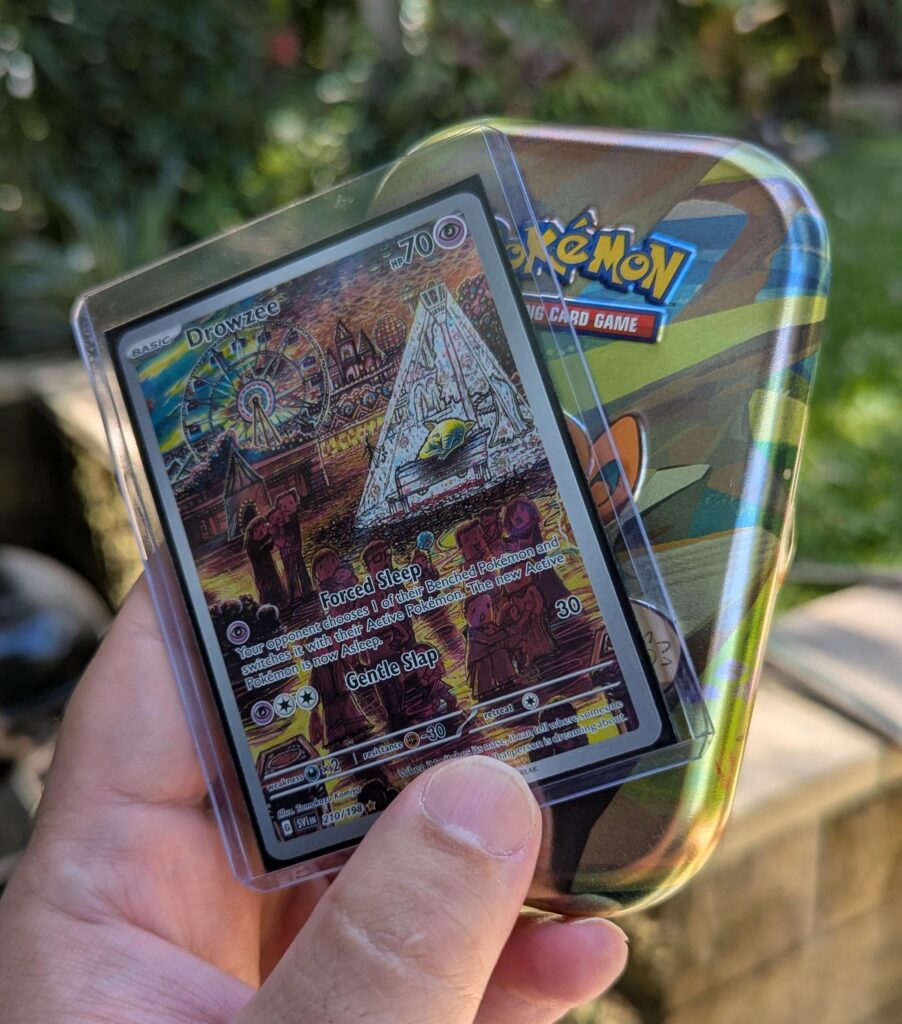 Decided to test mini tin magic after car rip magic worked. First booster?