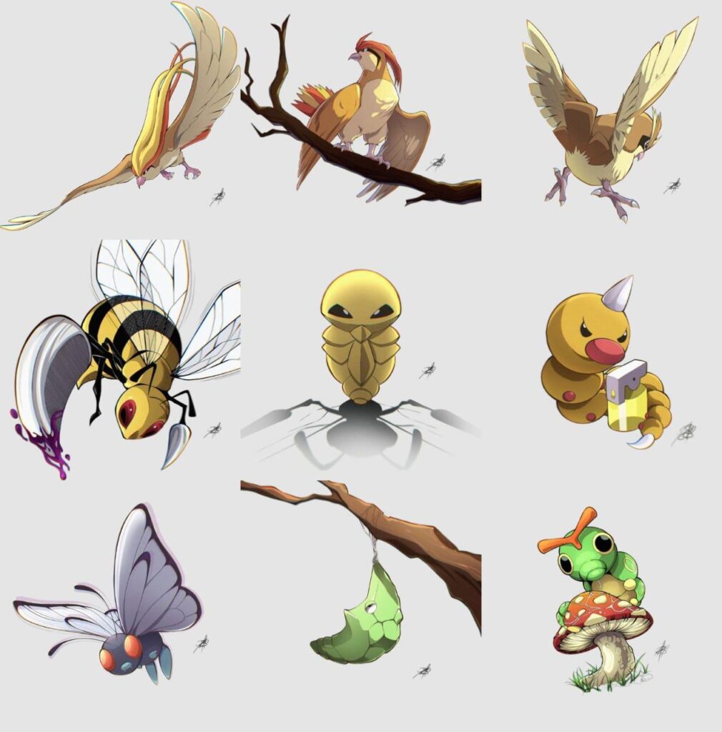 Yes, I'm still drawing the Pokedex.
Here we go for 9 more! (OC)