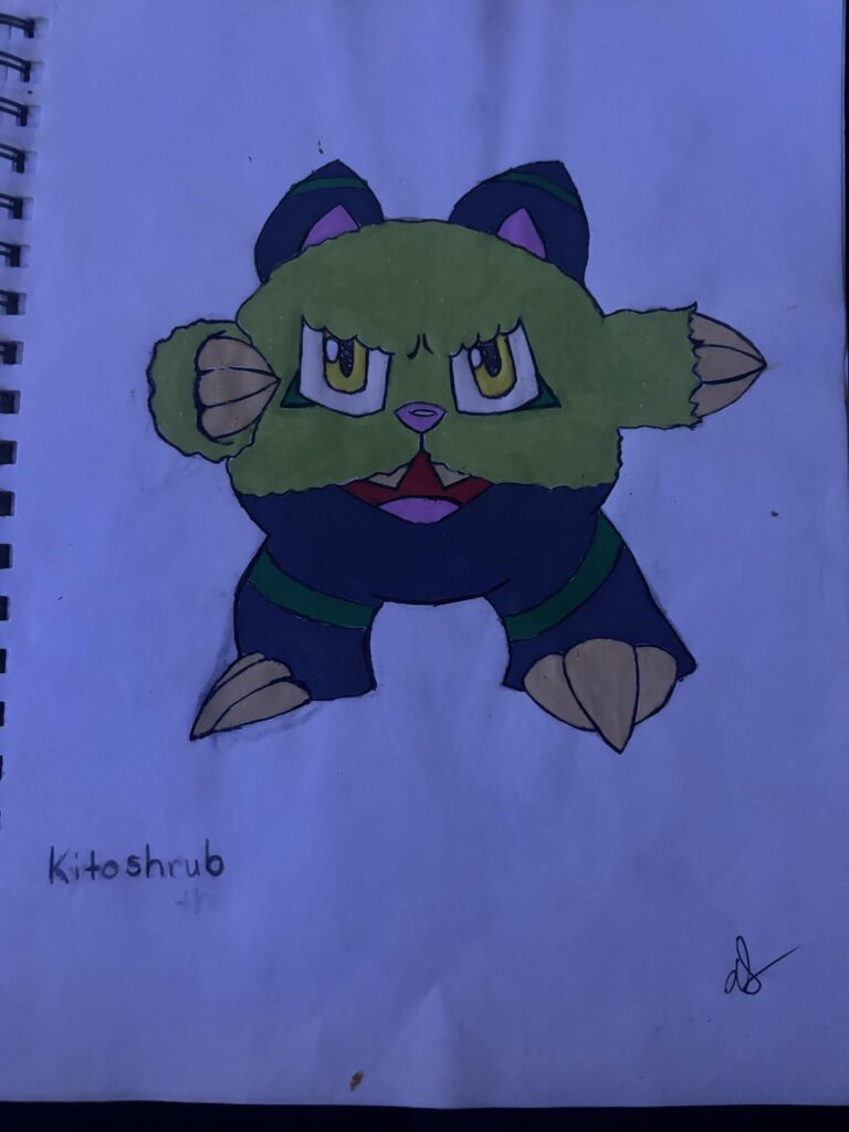 Kitoshrub-The Rascal Pokémon