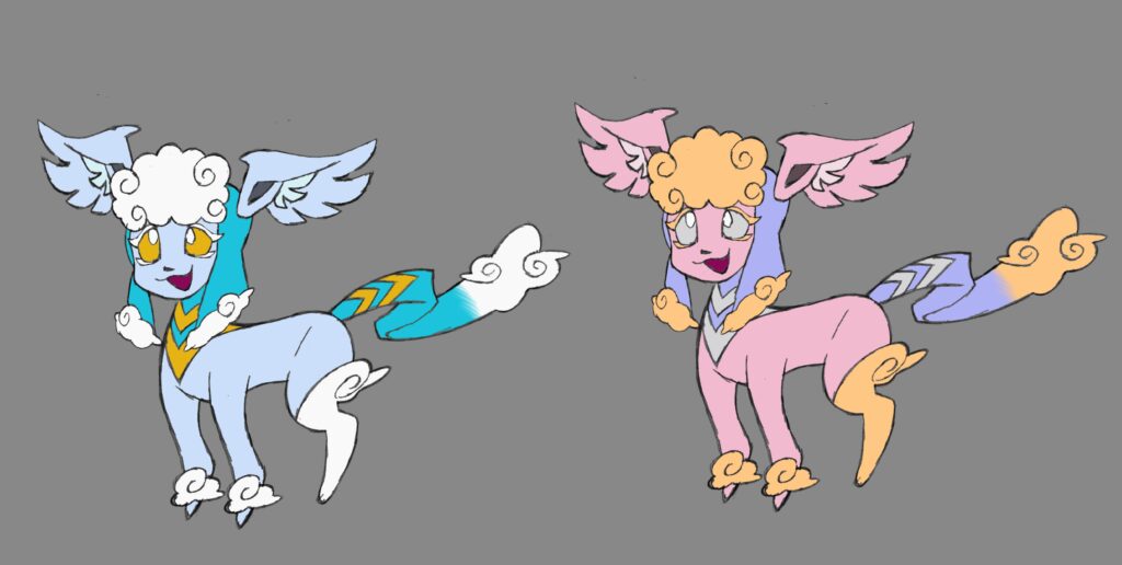 New Eeveelolution! Harteon (Flying) {The Impossible Pokemon}