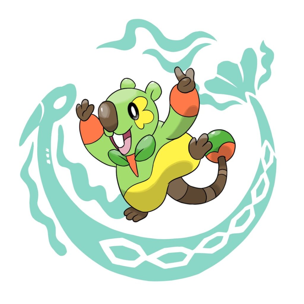 The grass starter, Frootia