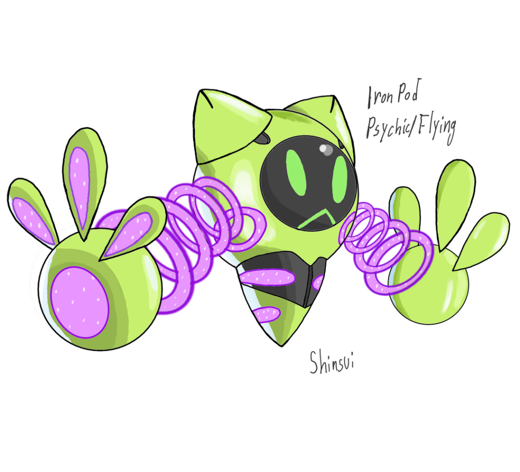 Iron Pod, the Reunicles Paradox Pokémon