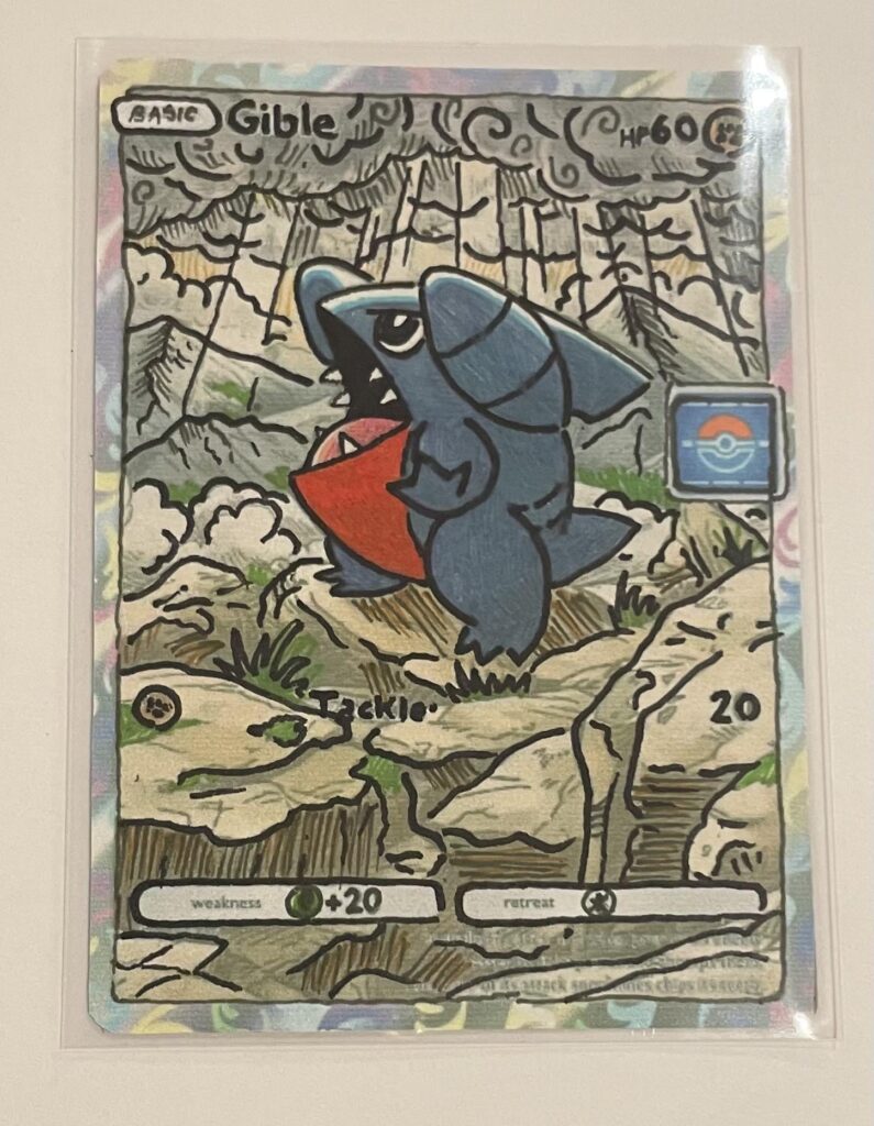 Made a custom gible promo from TCGP