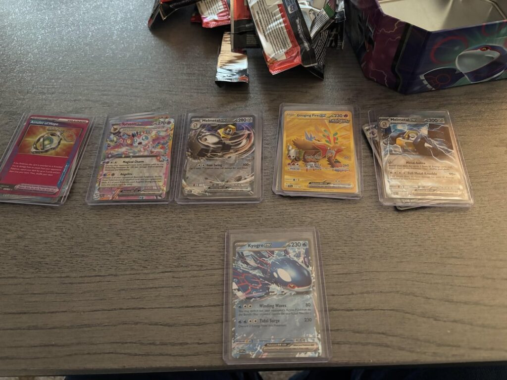 insane hits from a kyogre ex tin