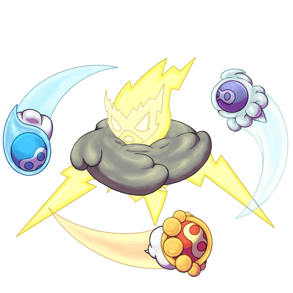 10 years later, in Alola, new mega stones have been discovered! Introducing Mega Castform!