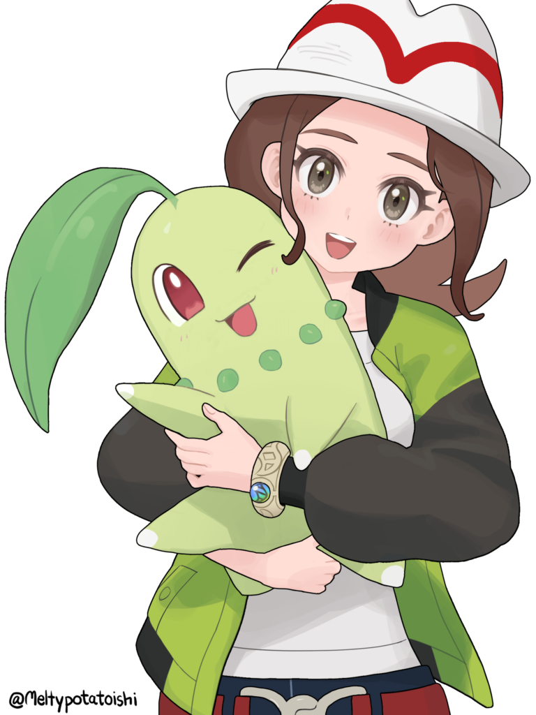 Waiting for Mega Meganium (OC)