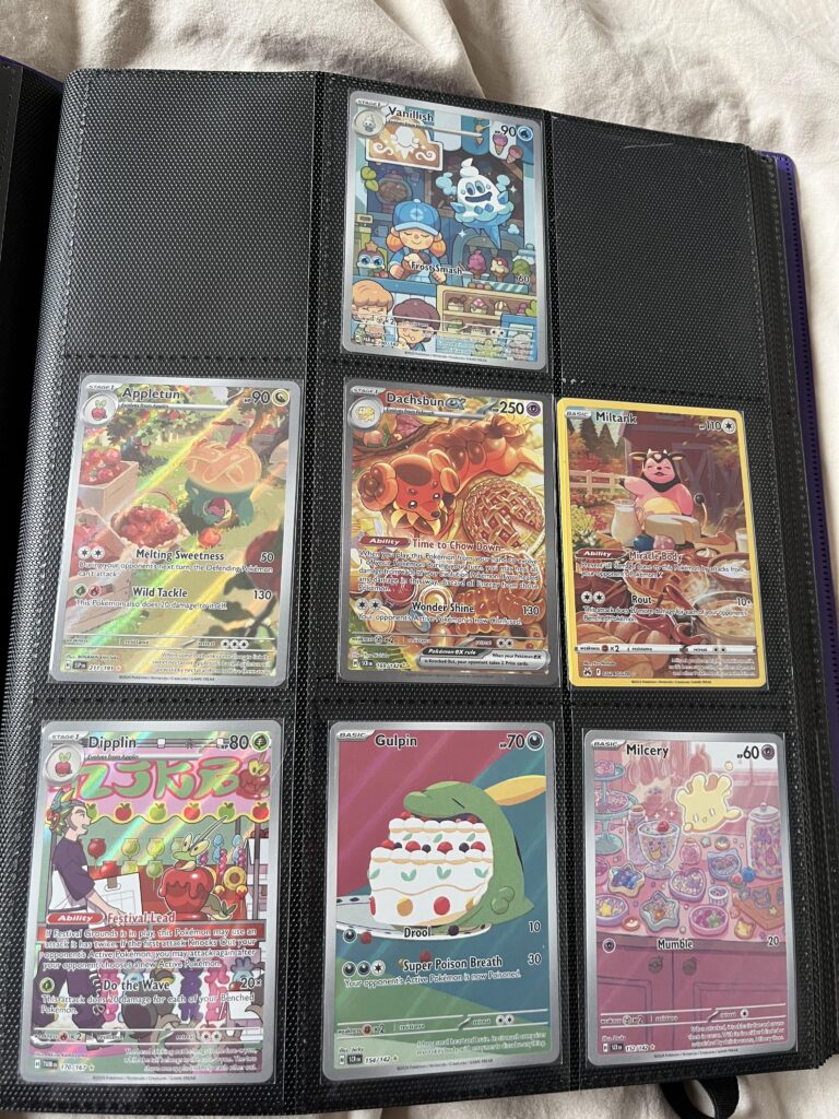 My favorite cards are pokemon  with food featured in the art! Anyone have suggestions for others? :)