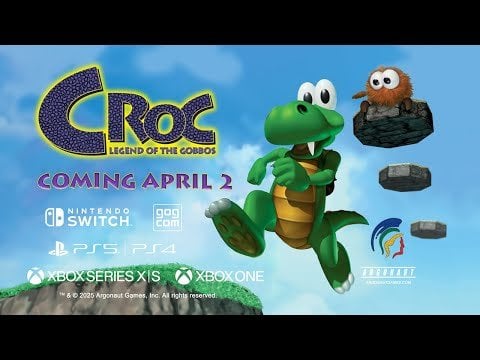 Croc Legend of the Gobbos coming April 2nd!