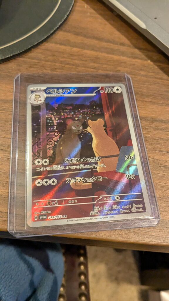 Grabbed a JP booster box of Night Wanderer and pulled the card I wanted in the last pack