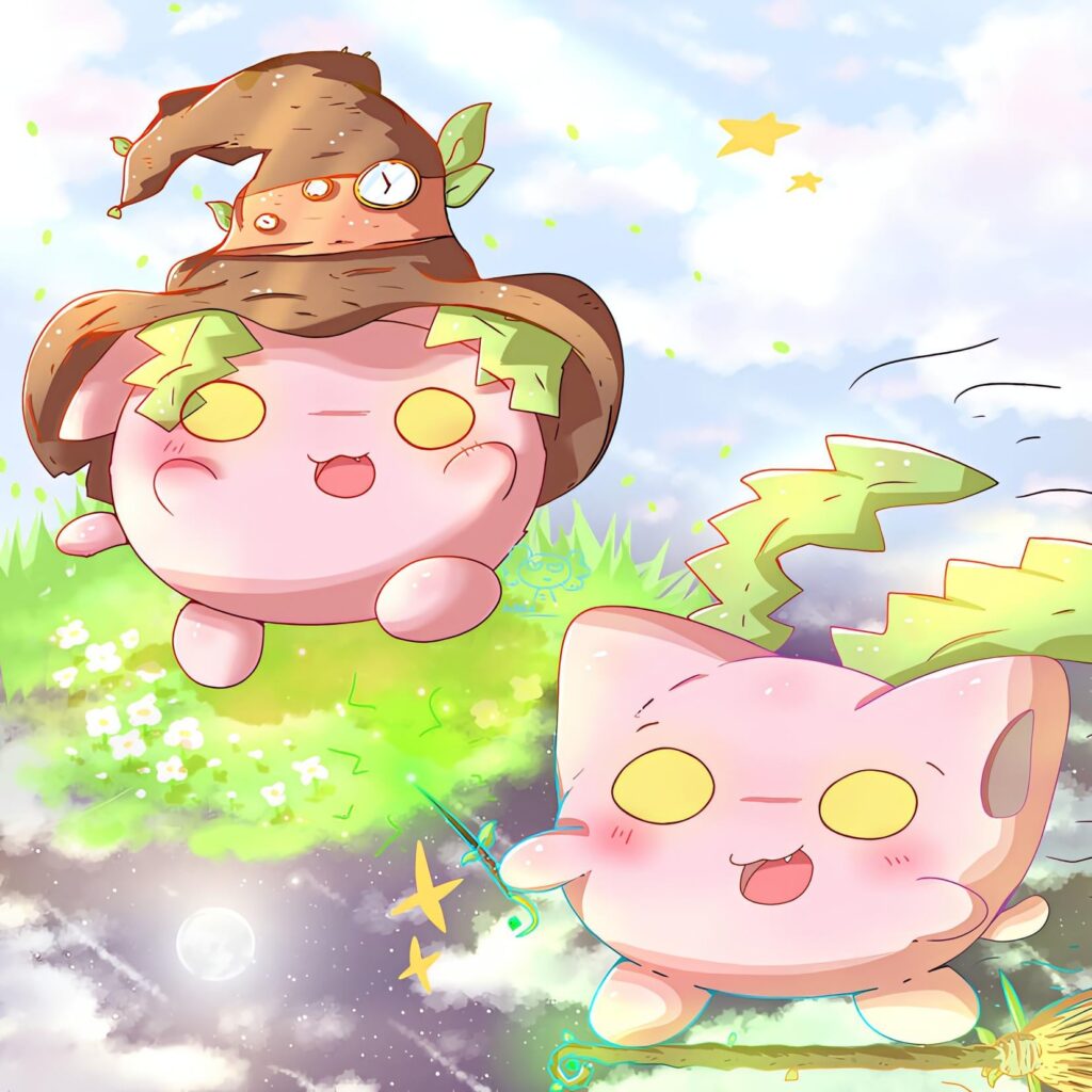 [OC] Witch hoppip!!!