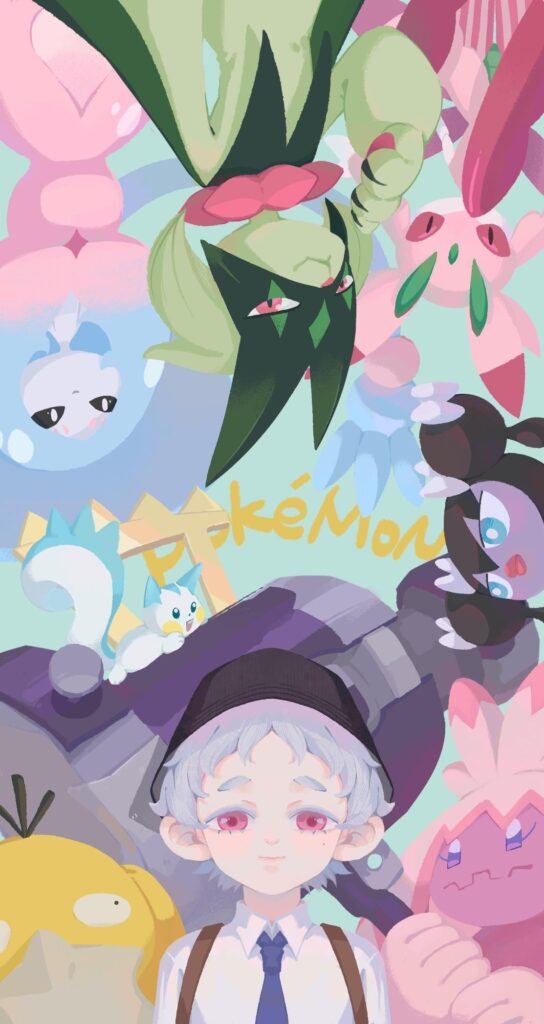 Draw a cellphone wallpaper for myself