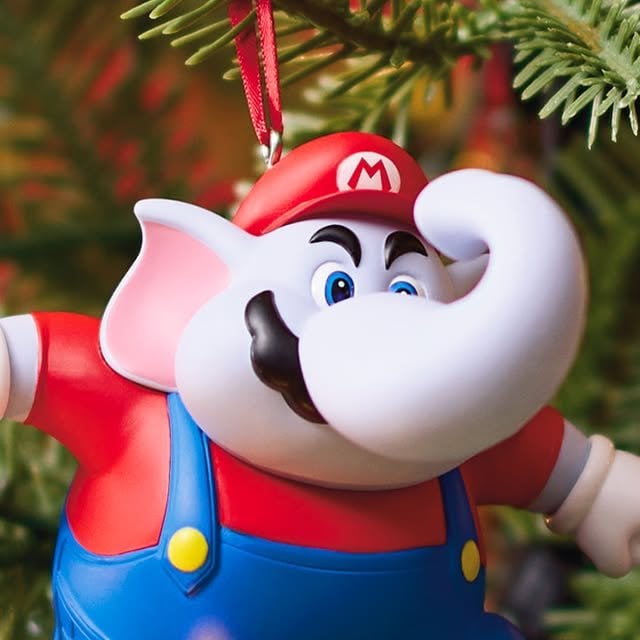 New Elephant Mario Super Mario Bros Wonder Hallmark Keepsake ornament coming in July