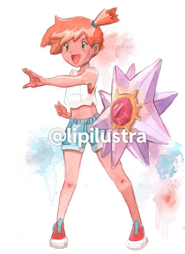 Pokémon watercolor studies