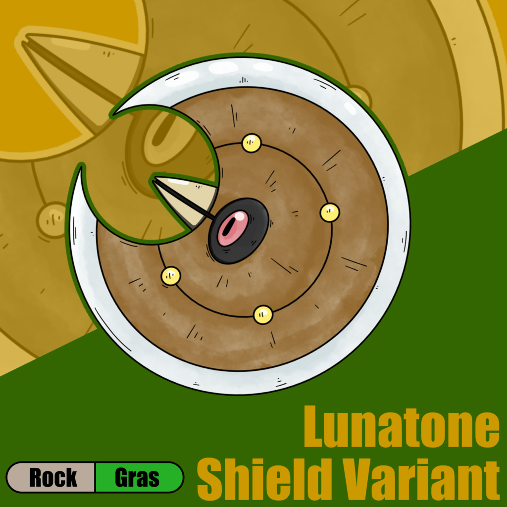 Lunatone - Shield Variant