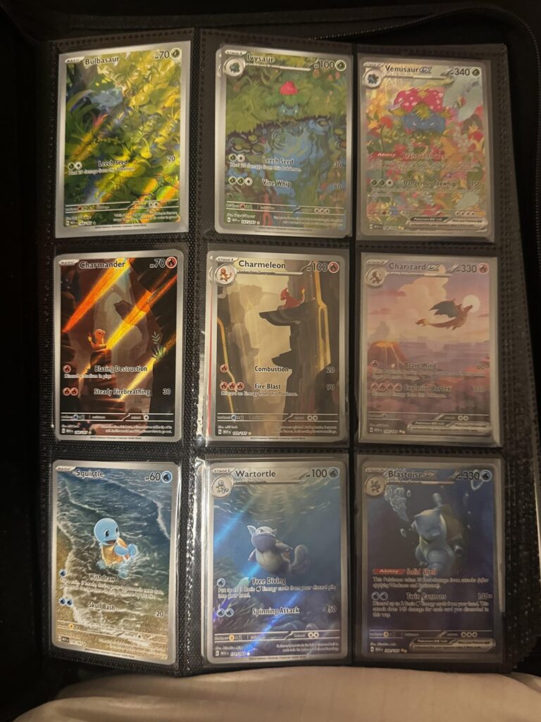 I don’t really have any pokemon friends, so wanted to share my ‘Alt-Art 151’ Binder!