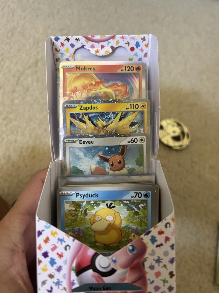 151 booster bundle as storage box