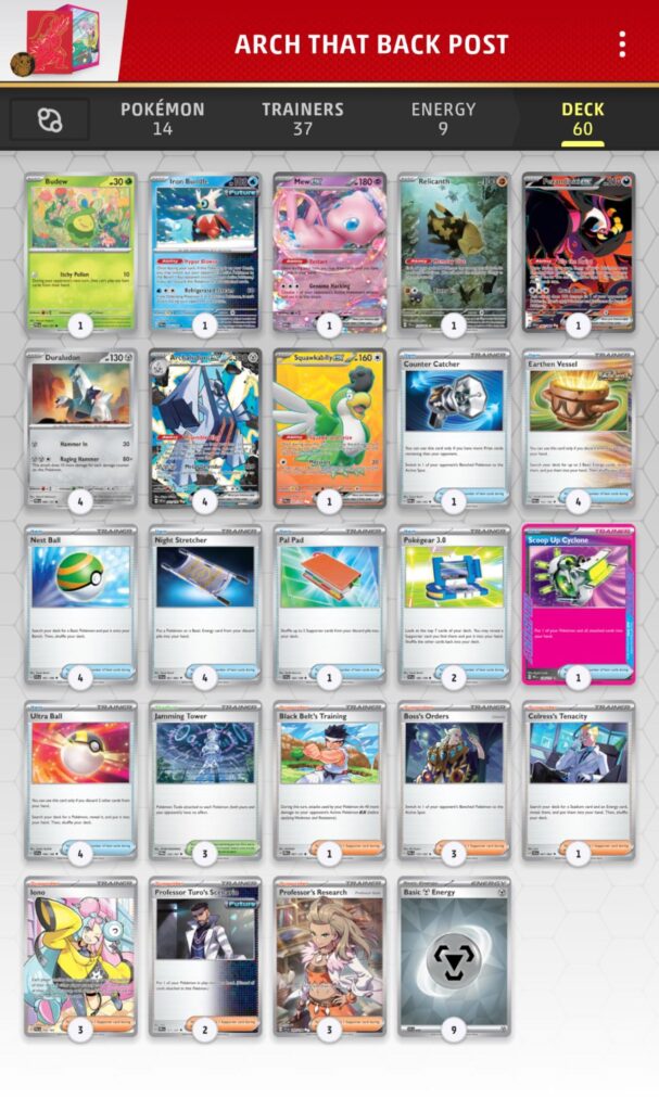 Post Rotation Arch Deck