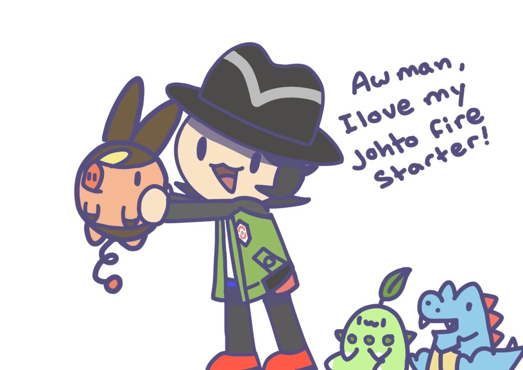 Aw man, I love bitey, potato, and bacon! (OC)