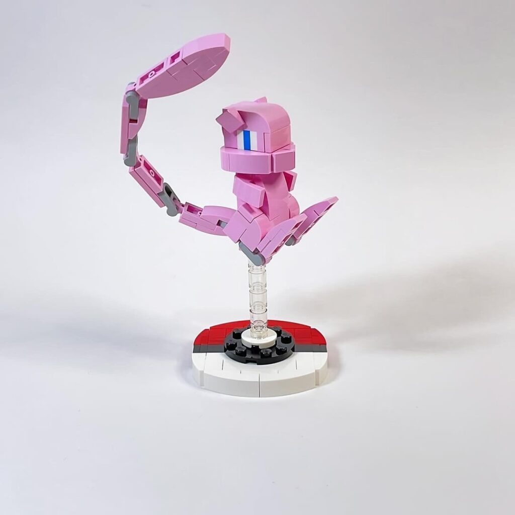 I built Mew out of LEGO!