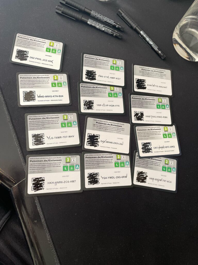 Tried my best to cover the qr‘s and letters. Lmk, if somethink could be done better