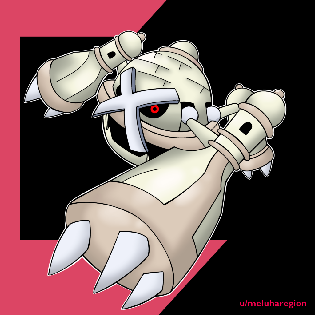 Metagross based on the monument symbolising love, the Taj Mahal (OC)