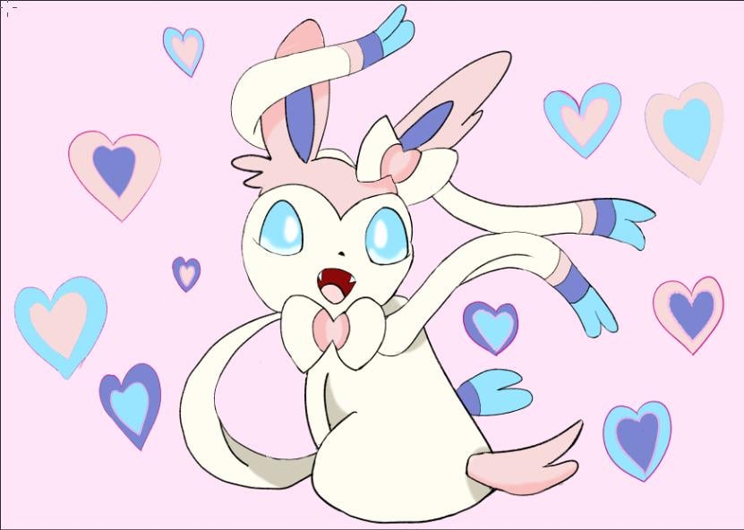 Sylveon by:me [OC]