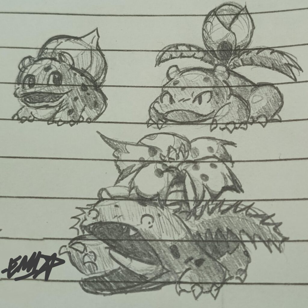 early Pokemon sprites are pretty funny