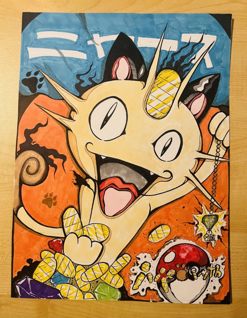Rate my Meowth Drawing!