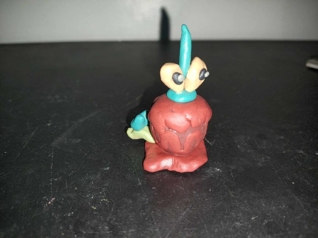 Dipplin out of polymer clay!
