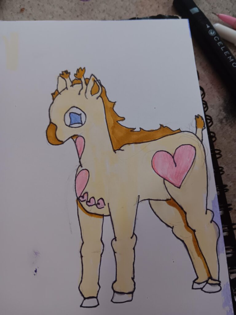 Girafluff the fluffy girrafe pokemon!