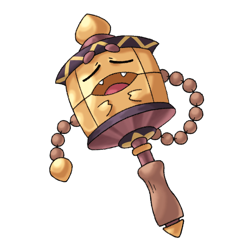 Meet Chantra – the prayer wheel Pokémon!