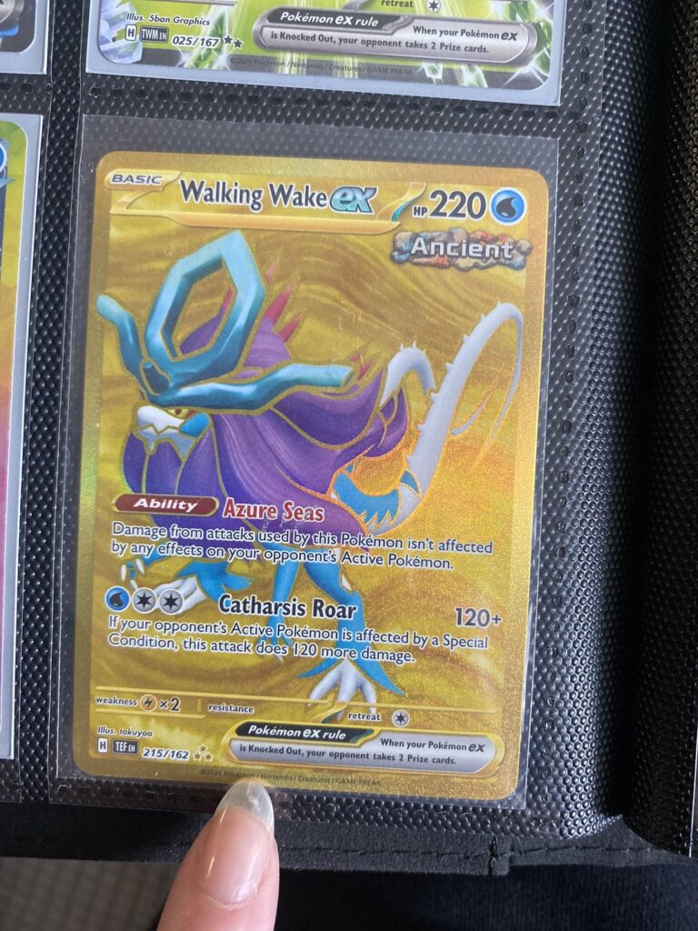 Managed to snag an EX box from Best Buy and got a pretty neat pull! My first Gold!