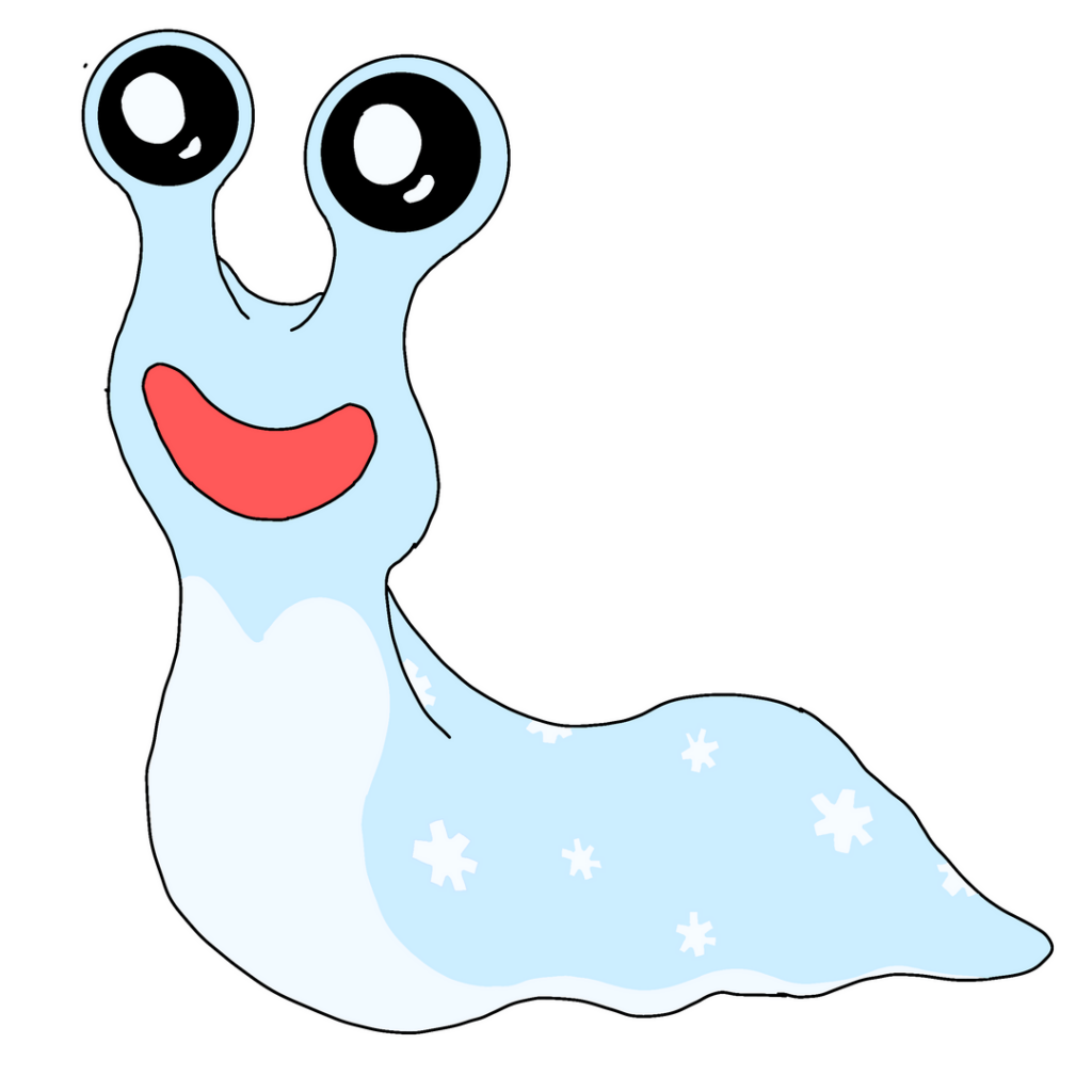 The Evolution exists! Meet Sluglacier- Ice-Water, like the previous, and far more playful and grateful for all your help!