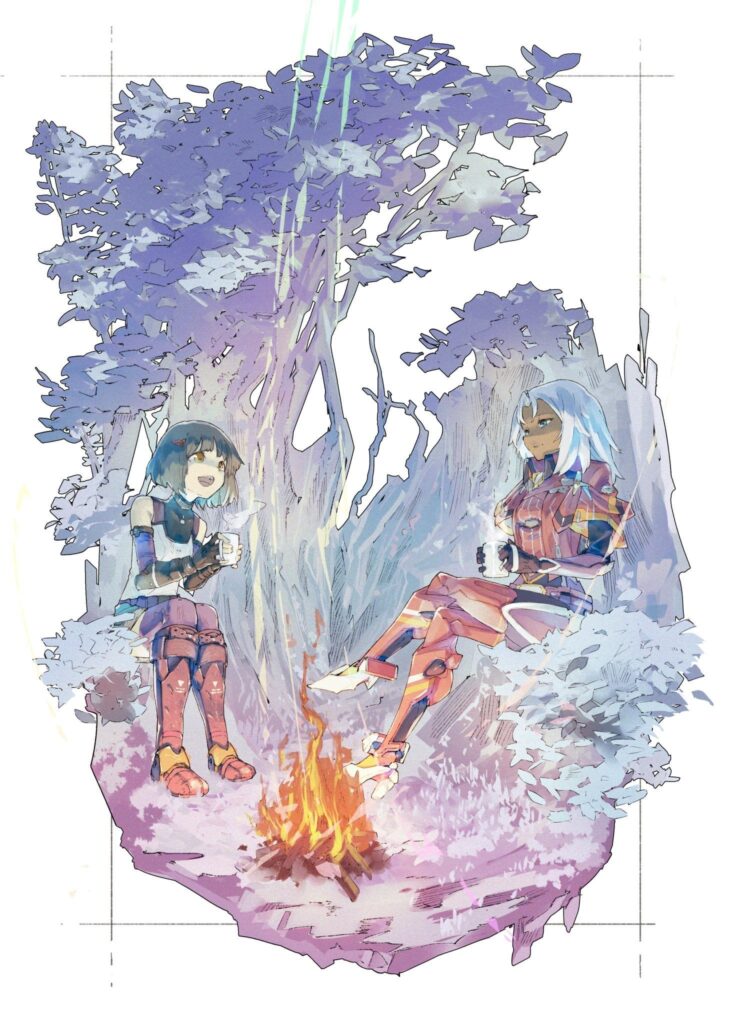 Official Artwork shared to celebrate the release of Xenoblade Chronicles X: Definitive Edition.