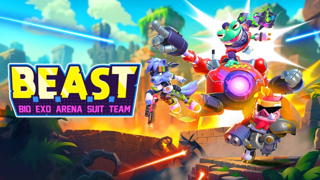 BEAST, sweet kids-friendly hero shooter with animals & mecha