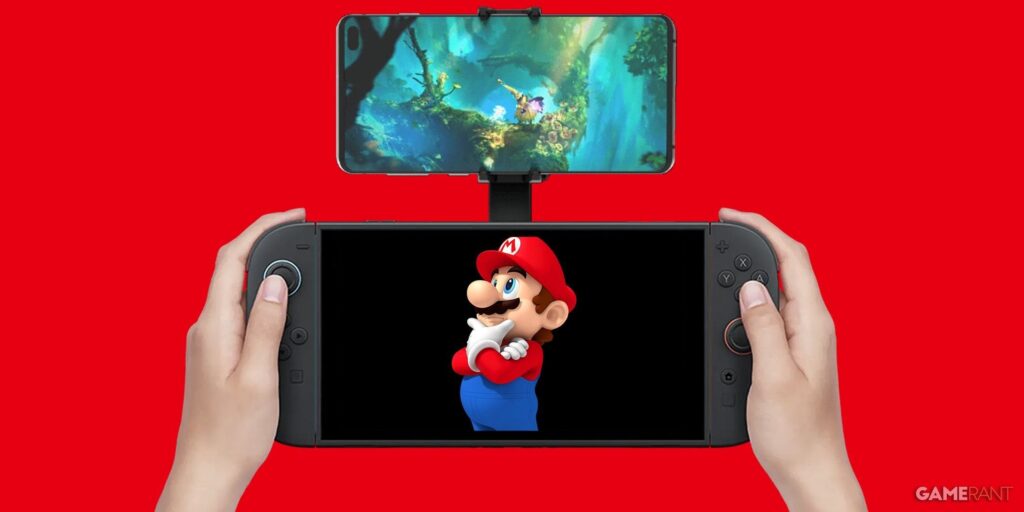 Nintendo Switch 2 Could Come with a Phone Holder Attachment