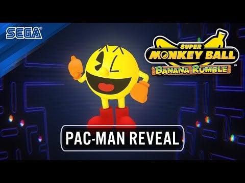 Super Monkey Ball Banana Rumble - Pac-Man Reveal