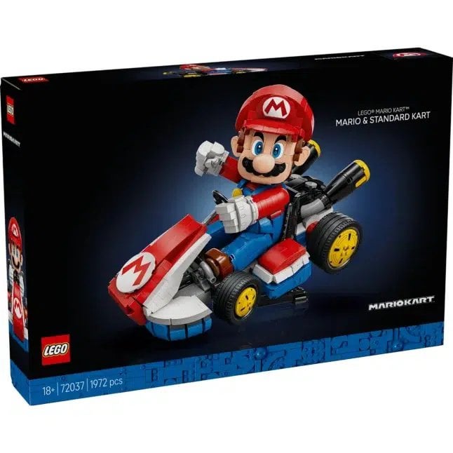 First look at the new Lego Mario Kart Set: Mario & Standard Kart