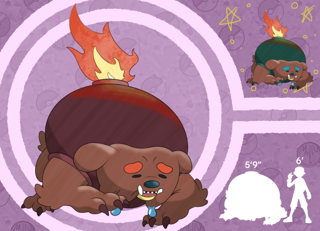 Barkaboom the Booming Pokémon