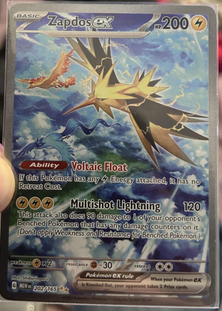 Went in for Paradise Dragona packs, they were out so bought a 151 and pulled this Legendary Zapdos Special Illustration Rare
