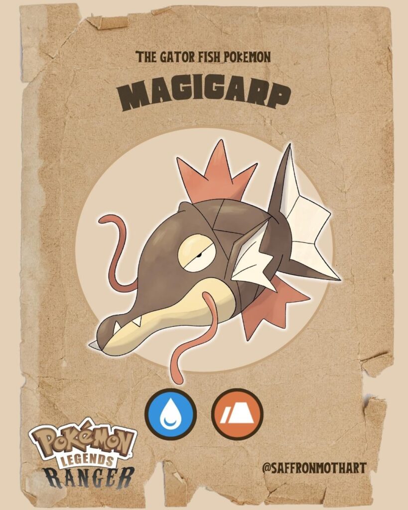 A new fish pokemon has been found in the Westril region!