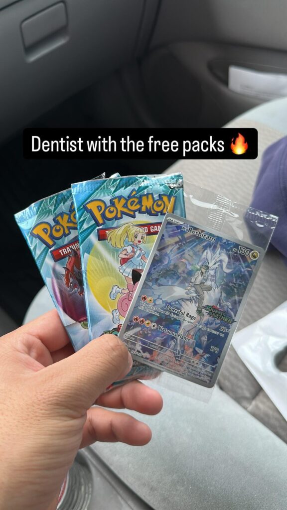 My dentist hooked it up with free packs!