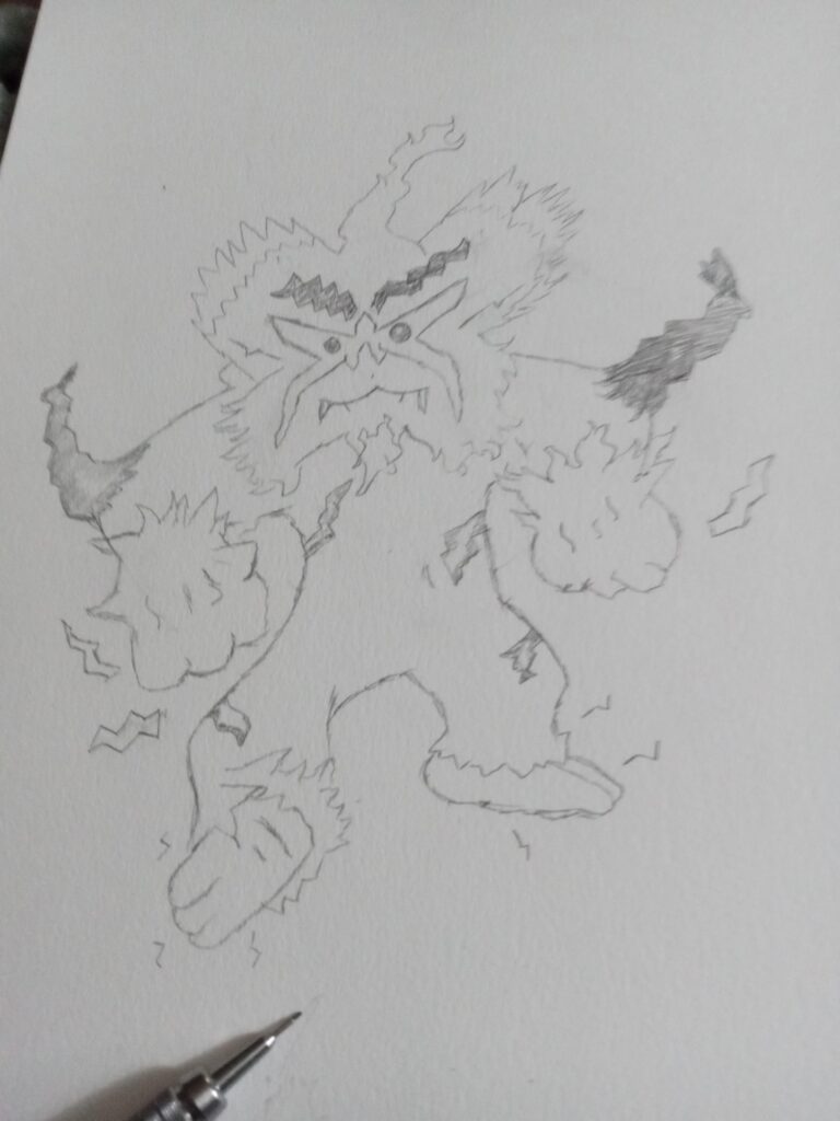 Meet thundrape the thunder rod pokemon