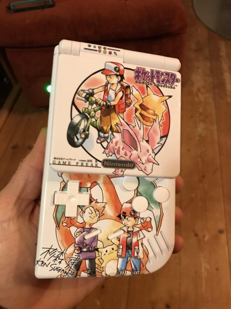 Ken Sugimori DMG 104 (Nintendo DS lite mod )