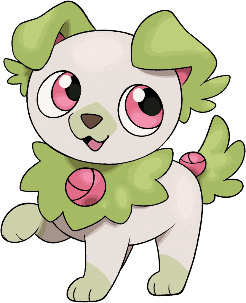 Popuppy, the Shrub Puppy Pokemon!