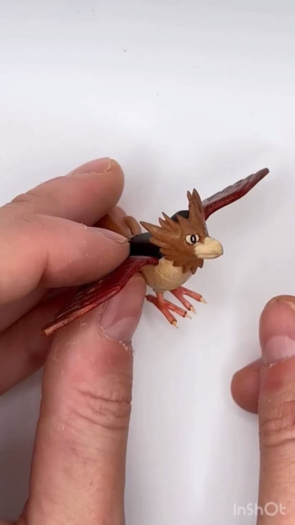 Carved a Spearow!