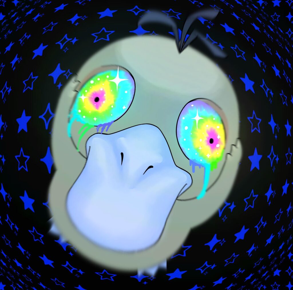i drew psyduck 👍