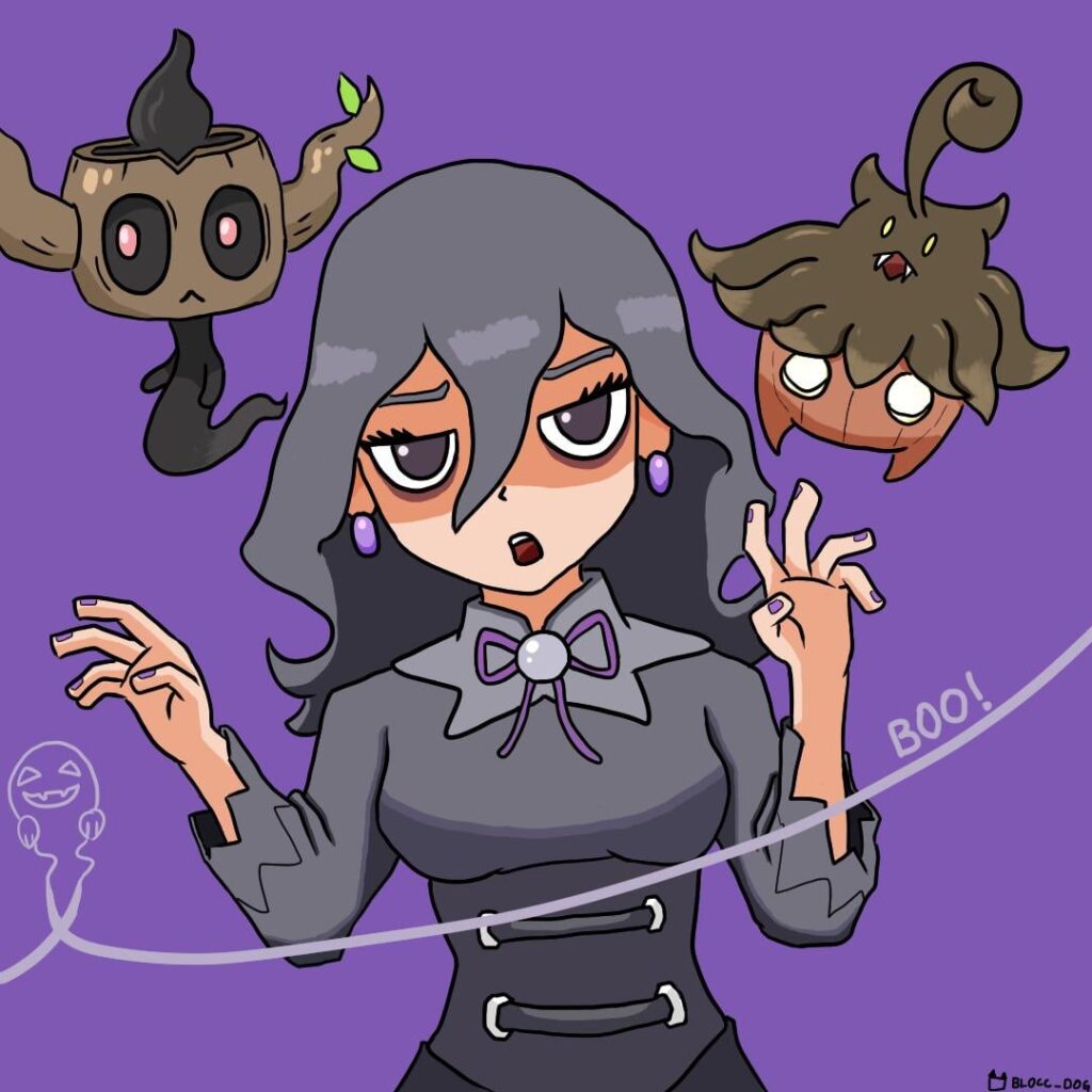 Hex Maniac Girl fromm Legends Z-A
