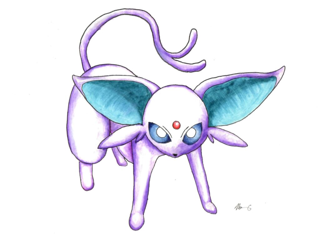 Espeon Watercolor